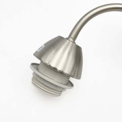 Aplique DONNA 1xE27/60W/230V níquel