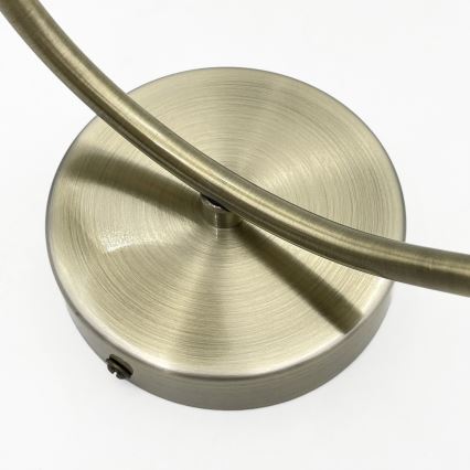 Aplique DONNA 1xE27/60W/230V pátina