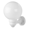 Aplique exterior con sensor PARK 1xE27/60W/230V