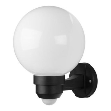 Aplique exterior con sensor PARK 1xE27/60W/230V
