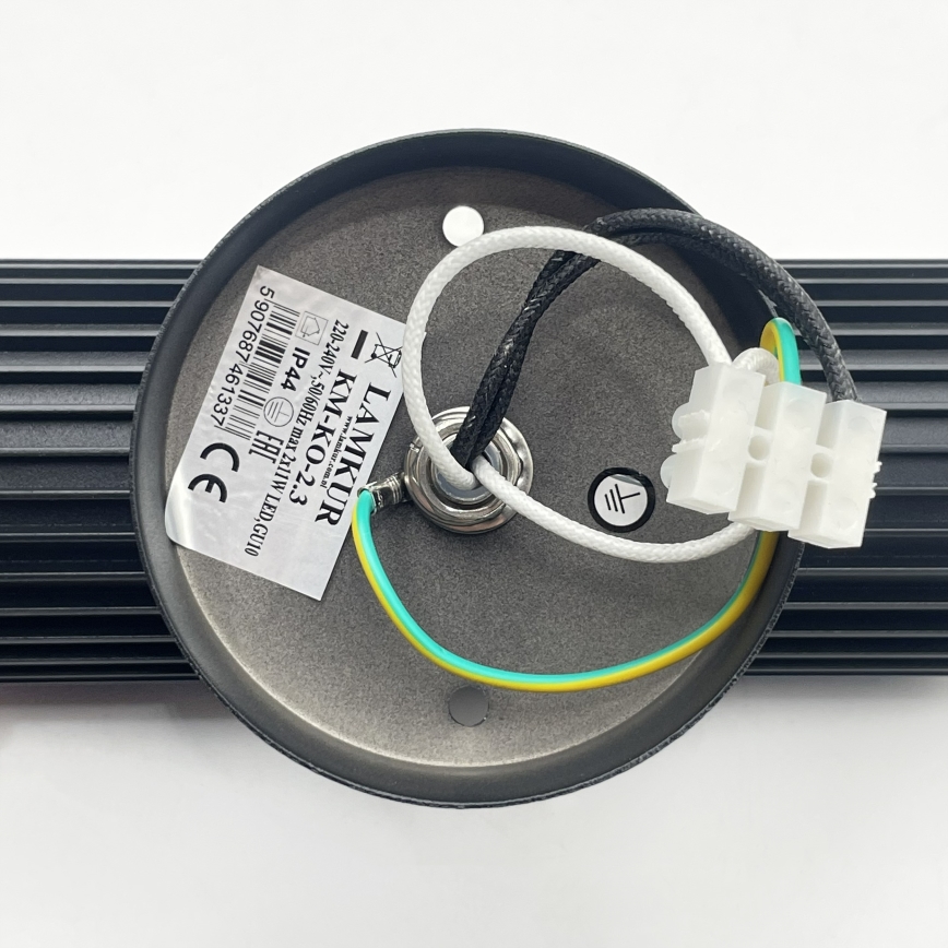 Aplique exterior orientable LANTHEA 2xGU10/11W/230V IP44 negro