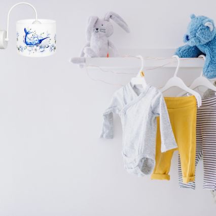 Aplique infantil OCEAN 1xE27/60W/230V