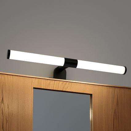 Aplique LED 2 en 1 para espejo de baño APA LED/6W/230V 40 cm IP44 negro