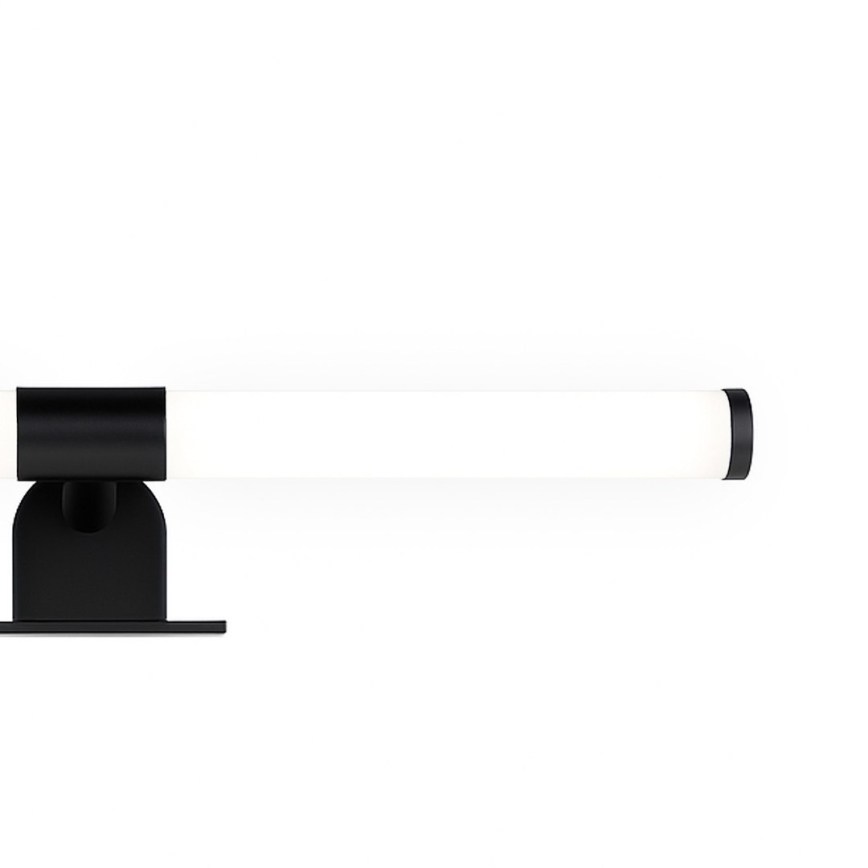 Aplique LED 2 en 1 para espejo de baño APA LED/6W/230V 40 cm IP44 negro