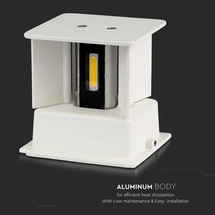 Aplique LED de exterior LED/11W/230V 3000K IP65 blanco