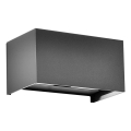 Aplique LED de exterior LED/24W/230V 3000K IP65 antracita