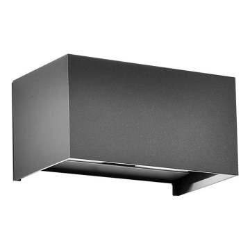 Aplique LED de exterior LED/24W/230V 3000K IP65 antracita