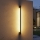 Aplique LED de pared exterior YALTE LED/12W/230V 3000/4000/6500K 123 cm IP54 negro