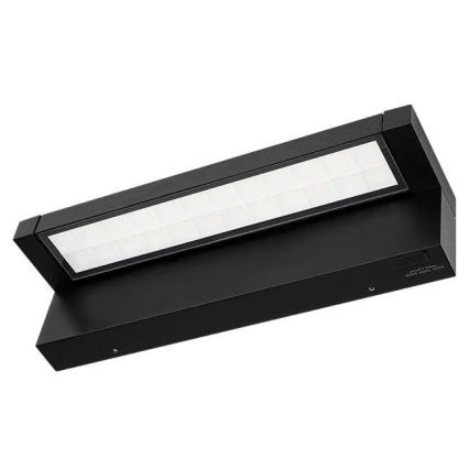 Aplique LED de pared para exterior 36W/230V 3000/4000/6500K IP54 negro