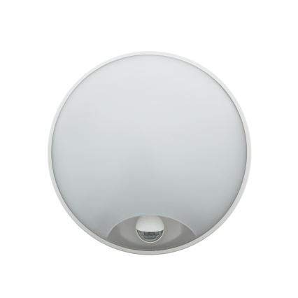 Luminaria LED de pared exterior regulable con sensor de movimiento LED/15/18/20W/230V 3000K/4000K/6500K IP65 negro/blanco