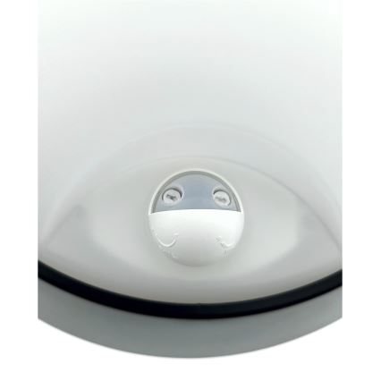 Luminaria LED de pared exterior regulable con sensor de movimiento LED/15/18/20W/230V 3000K/4000K/6500K IP65 negro/blanco