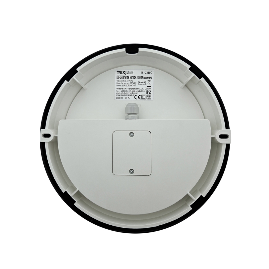 Luminaria LED de pared exterior regulable con sensor de movimiento LED/15/18/20W/230V 3000K/4000K/6500K IP65 negro/blanco