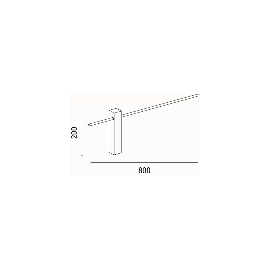 Aplique LED LED/10W/230V 3000K