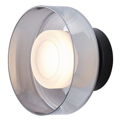 Aplique LED LED/8W/230V 3000K negro/ahumado