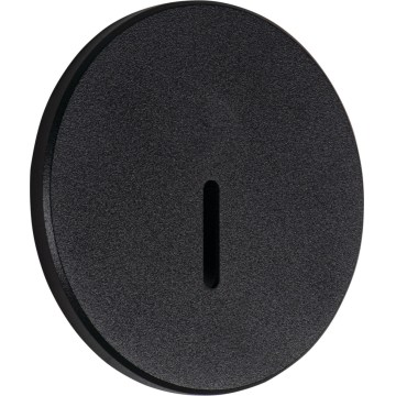 Aplique LED para escalera MAGNIK LED/1,7W/230V 2700/3300/3900/4600/5700K negro redondo