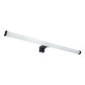 Aplique LED para espejo de baño 12W/230V 59,5 cm IP44 negro
