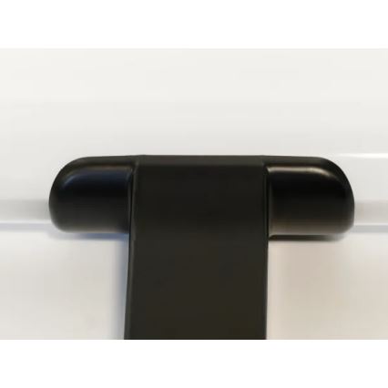 Aplique LED para espejo de baño 12W/230V 59,5 cm IP44 negro