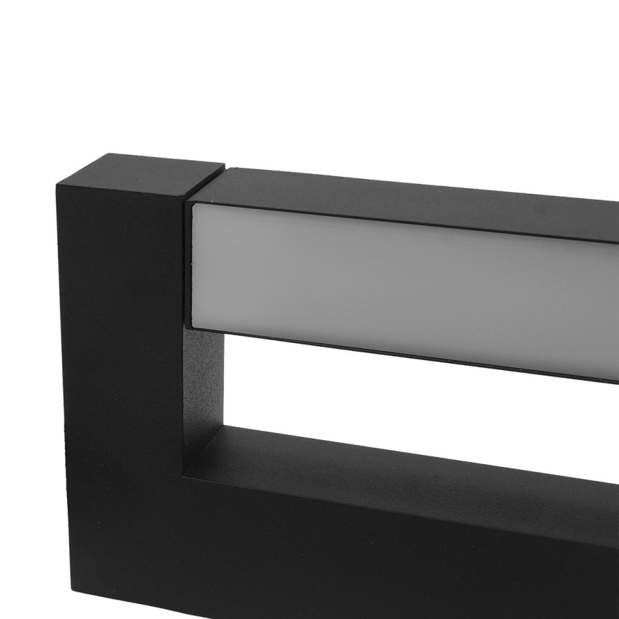 Aplique LED flexible para exterior 2xLED/4W/230V IP54 30 cm negro