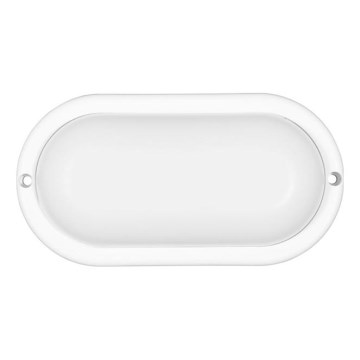 Aplique LED para exterior BULK LED/12W/230V IP54 blanco