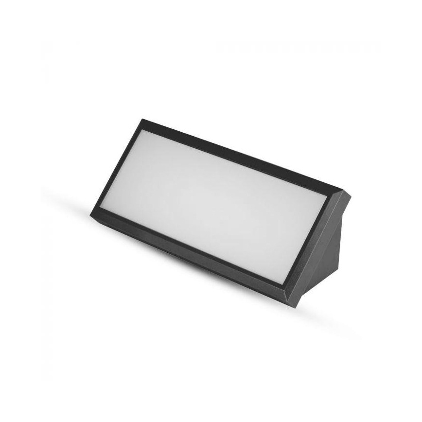 Aplique LED para exterior LED/12W/230V 3000K IP65 negro
