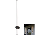 Aplique LED para exterior LED/12W/230V 3000K IP65 negro