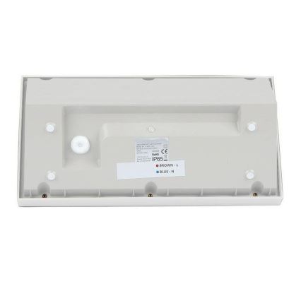 Aplique LED para exterior LED/20W/230V 3000K IP65 blanco