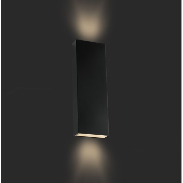 Aplique LED para exterior LED/8W/230V 4000K IP65 negro