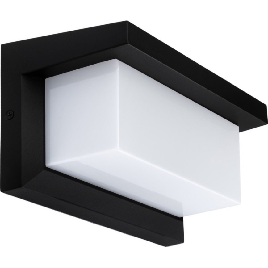 Aplique LED para exterior NEELY 1xE27/9W/230V 4000K IP54 negro