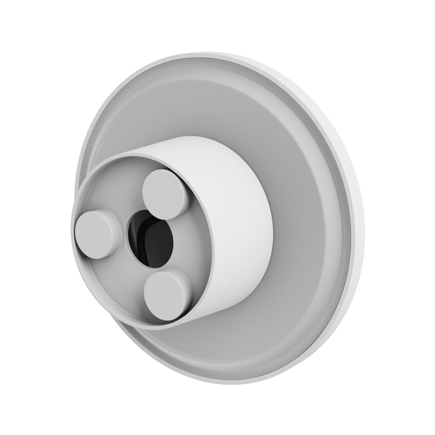 Aplique LED para exterior PIATTA LED/12W/230V 3000/4000/6000K diá. 18 cm IP44 blanco