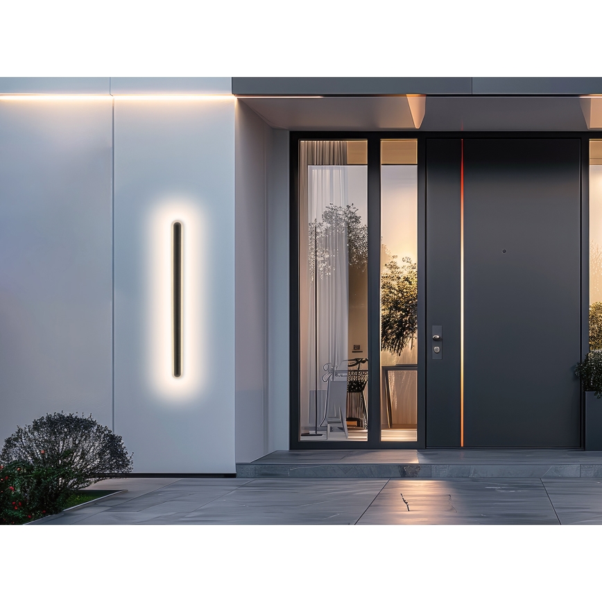 Aplique LED para exterior STICK LED/36W/230V IP65 3000K 120 cm