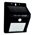 Aplique LED solar con sensor LED/0,55W/3,7V 1200mAh 6500K IP65