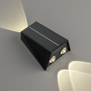 Aplique LED solar con sensor LED/2W/5V IP54 1300 mAh