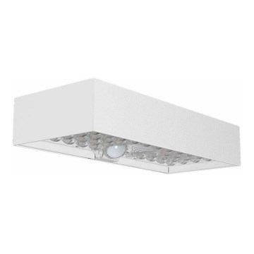 Aplique LED solar con sensor LED/6W/3,7V IP65 4000K 3000 mAh blanco