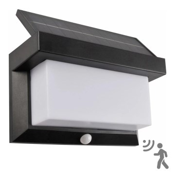 Aplique LED solar con sensor TONY LED/3,7V 1800 mAh IP44