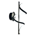 Aplique LED TWIST LED/12W/230V negro