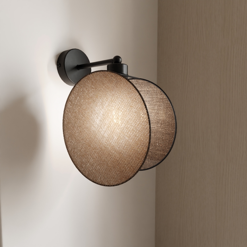 Aplique MOTIF 1xE14/10W/230V beige