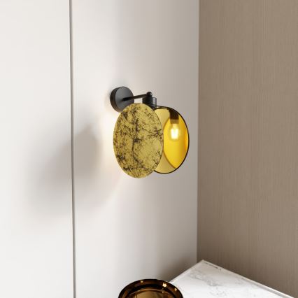 Aplique MOTIF 1xE27/15W/230V dorado