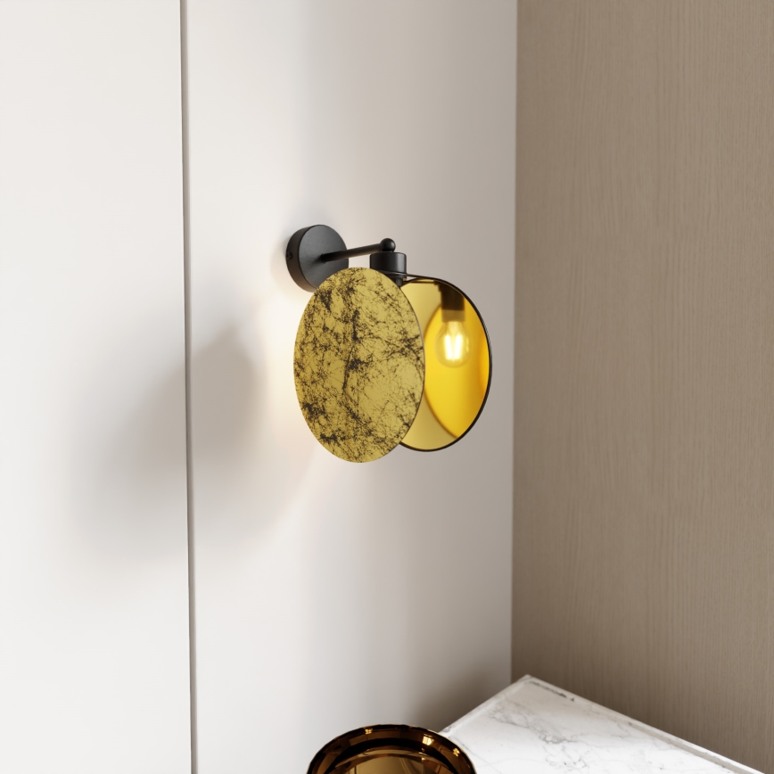 Aplique MOTIF 1xE27/15W/230V dorado