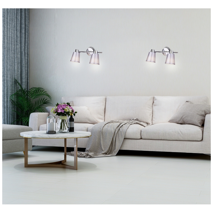 Aplique PIN 2xE14/40W/230V