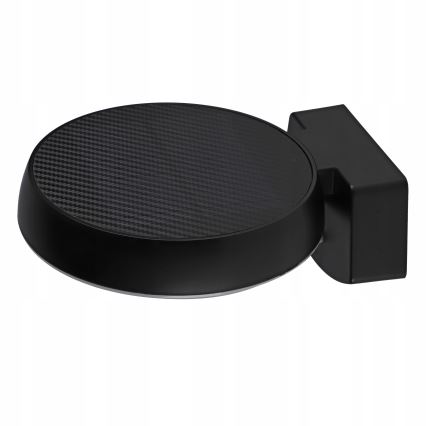 Aplique solar de pared LED regulable con sensor LED/3W/3,7V 1800 mAh IP54 negro