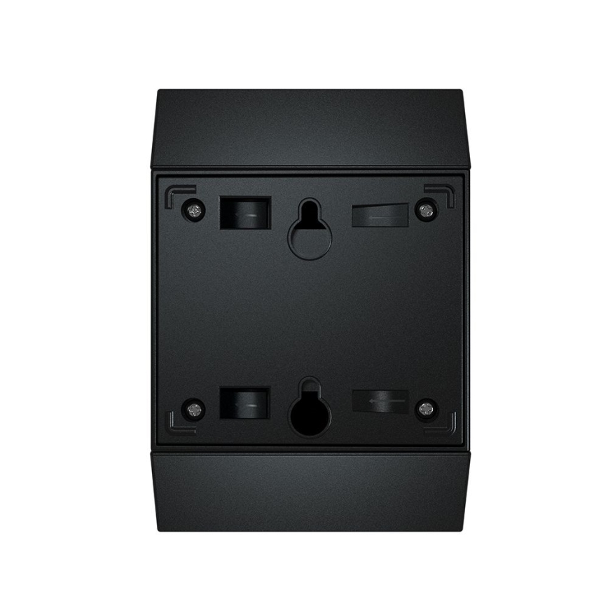 Aplique solar LED de pared con sensor LED/2,5W/3,7V 3000/4000/6000K IP65 1200 mAh negro