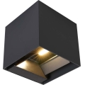 Aplique solar de pared LED con sensor LED/9W/5V 3000/4000/5000K IP65 2600 mAh antracita