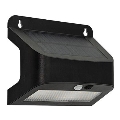 Aplique solar de pared LED con sensor SOLTO LED/6W/3,7V 4000K IP54 2400 mAh negro