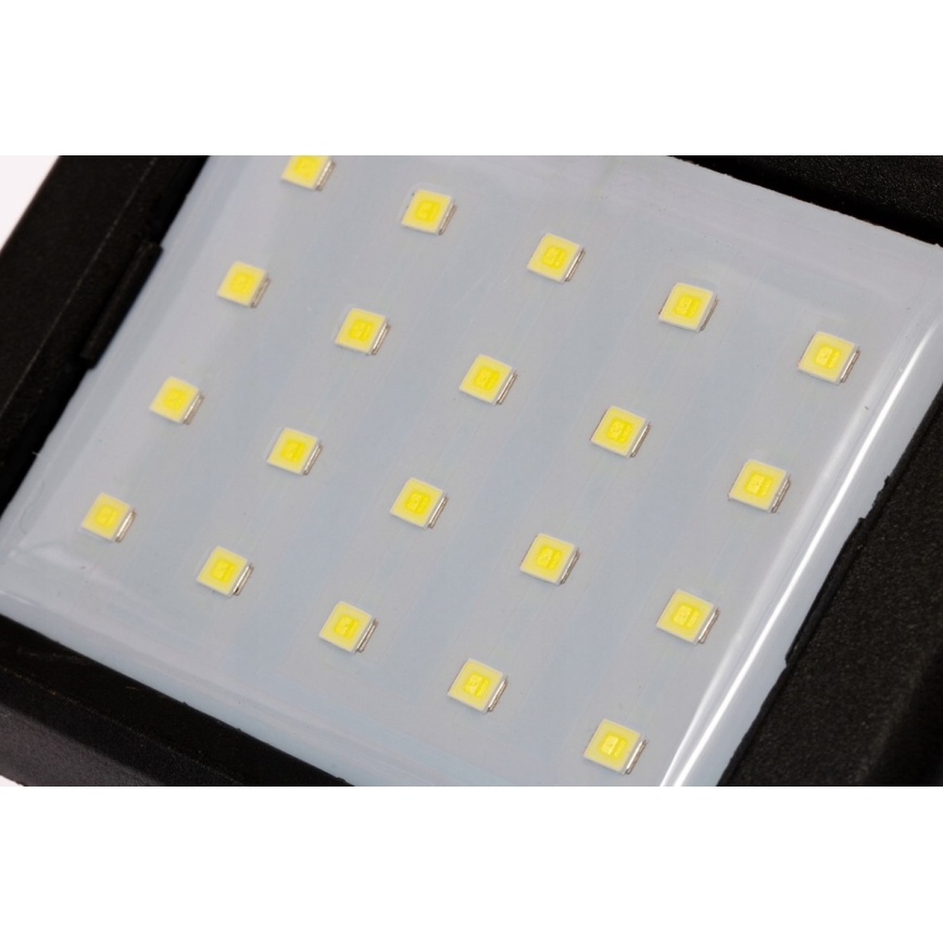 Aplique solar LED de pared con sensor LED/0,55W/3,7V 1200 mAh IP65