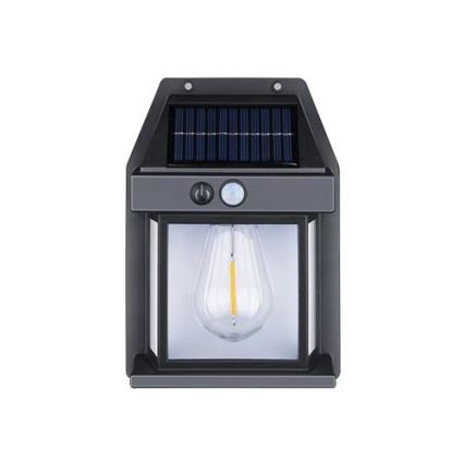 Aplique solar LED para exterior con sensor LED/1W/3,7V 1200 mAh IP65