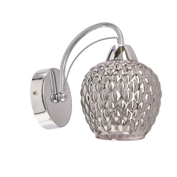 Aplique TOBIAS 1xE27/40W/230V cromo brillante