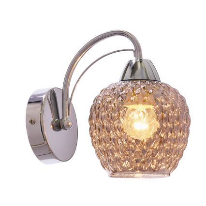 Aplique TOBIAS 1xE27/40W/230V cromo brillante