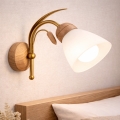 Aplique TULIP 1×E27/60W/230V Roble