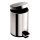 Aqualine - Cubo de basura SIMPLE LINE 5 l pulido acero inoxidable