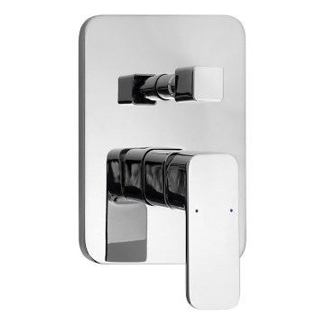 Aqualine - Grifo de ducha para instalación empotrada FACTOR cromo brillante